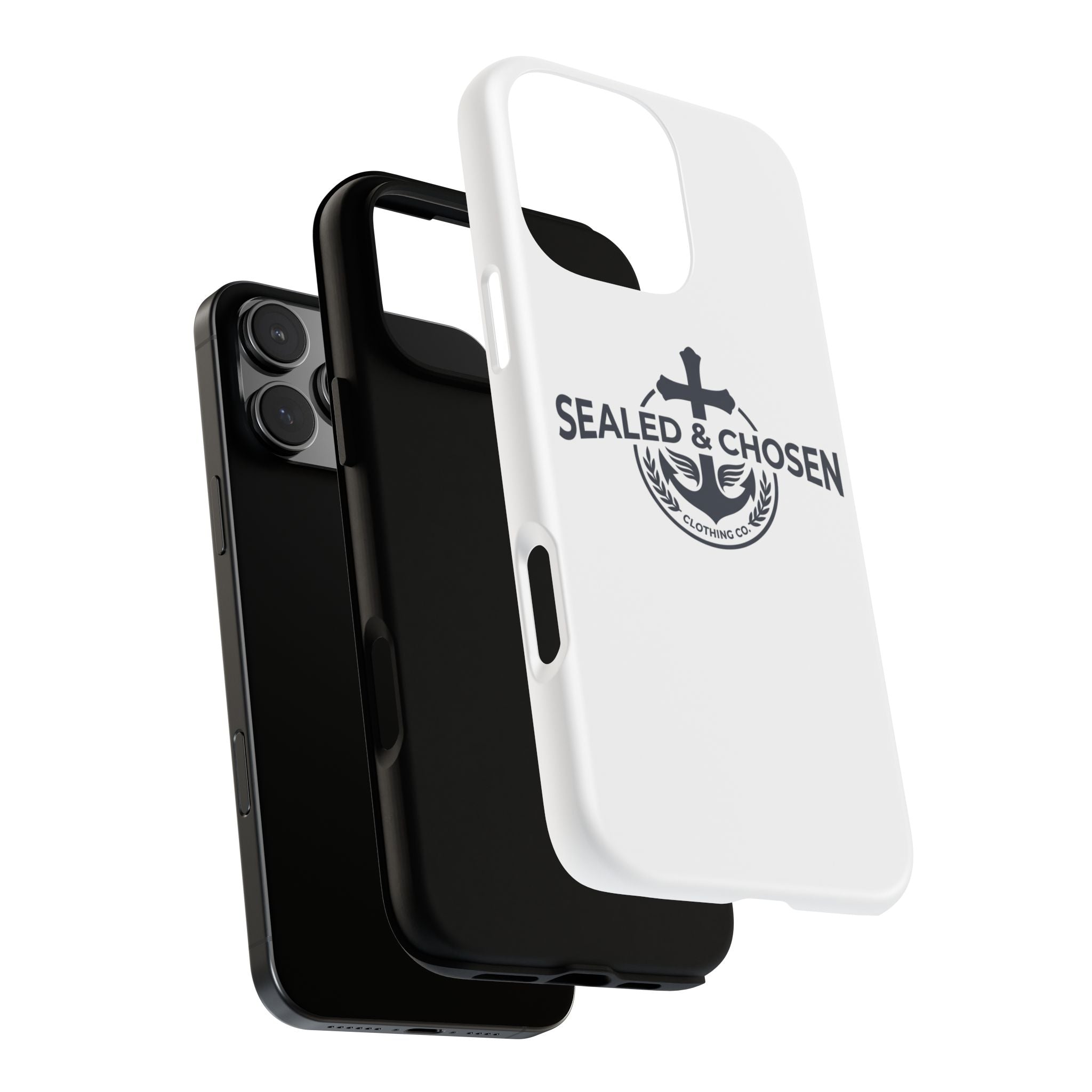 Sealed & Chosen Phone Case — Christian Anchor Cross iPhone Cover