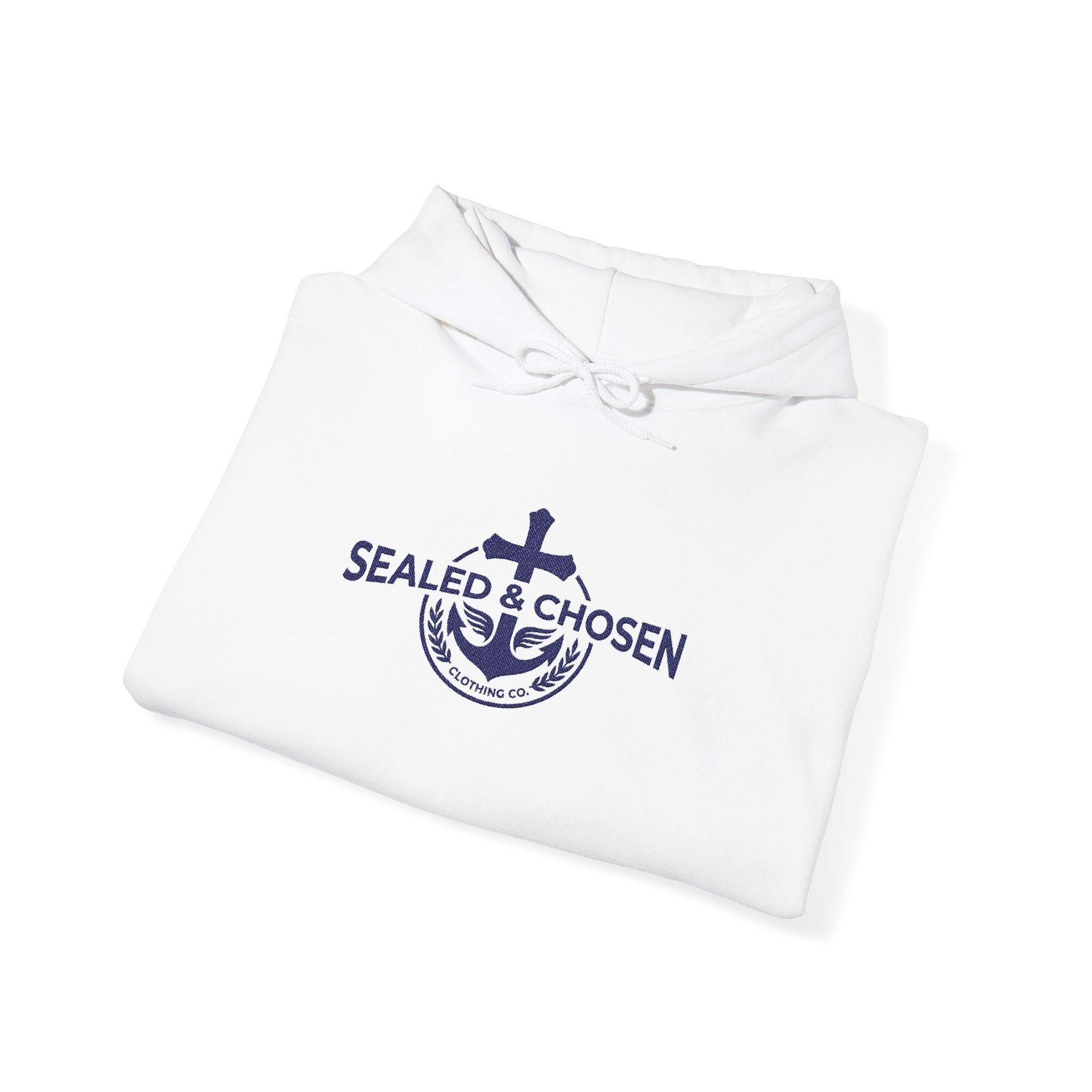 Sea Anchor Hoodie — Sealed & Chosen Faith-Inspired Pullover