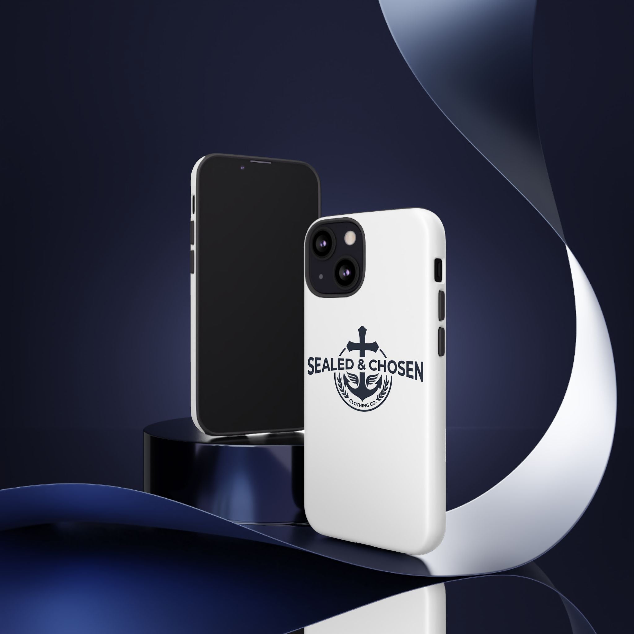 Sealed & Chosen Phone Case — Christian Anchor Cross iPhone Cover