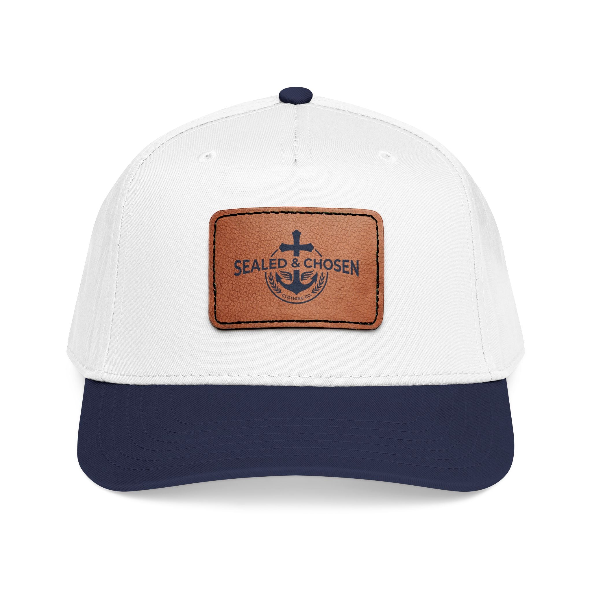 Sealed & Chosen Leather Patch Baseball Cap