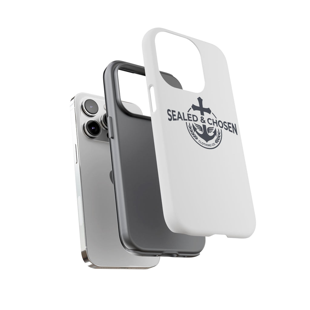 Sealed & Chosen Phone Case — Christian Anchor Cross iPhone Cover