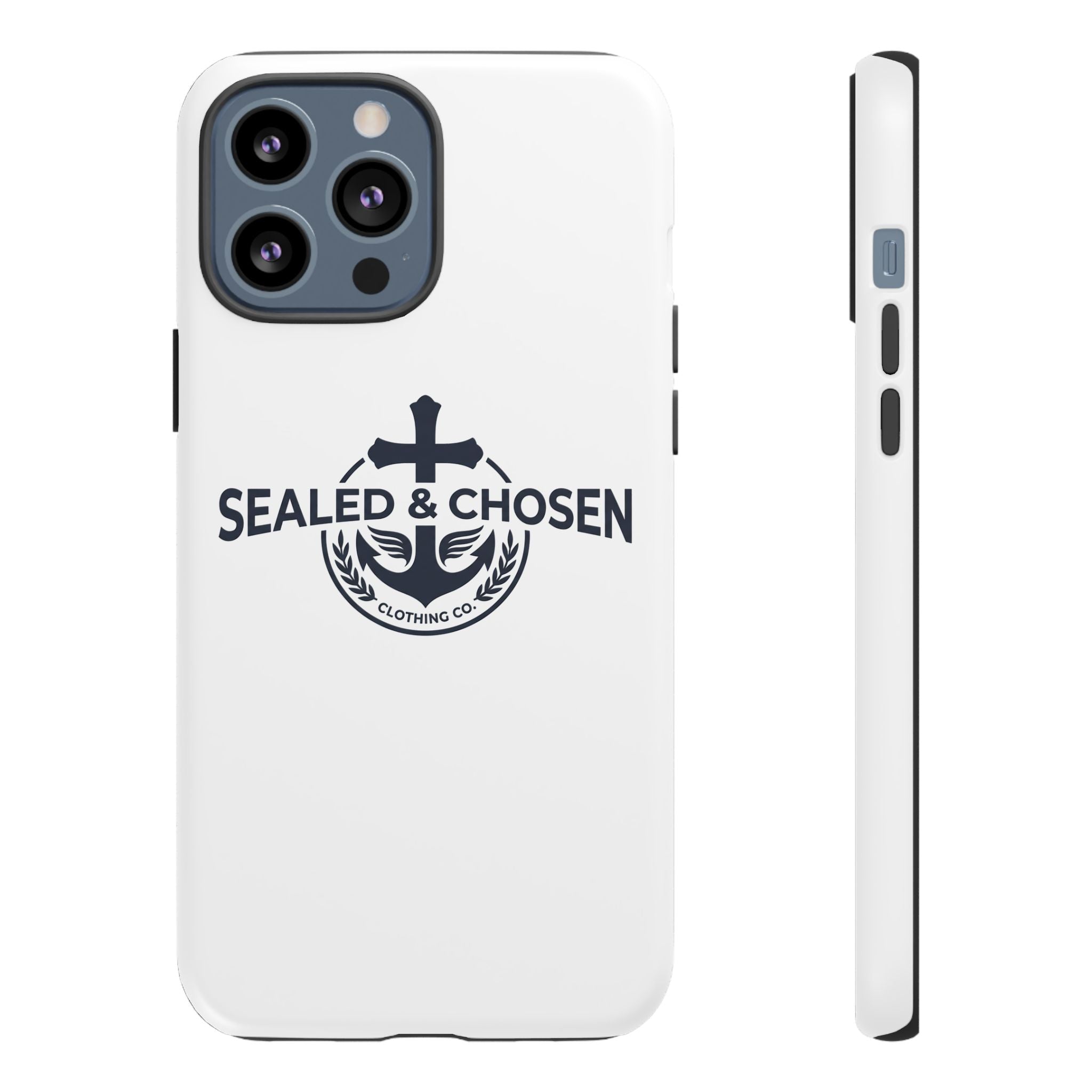 Sealed & Chosen Phone Case — Christian Anchor Cross iPhone Cover