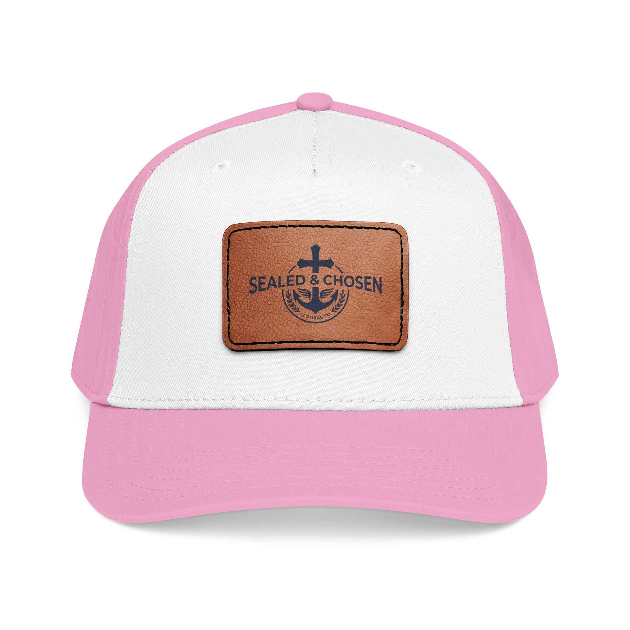 Sealed & Chosen Leather Patch Baseball Cap
