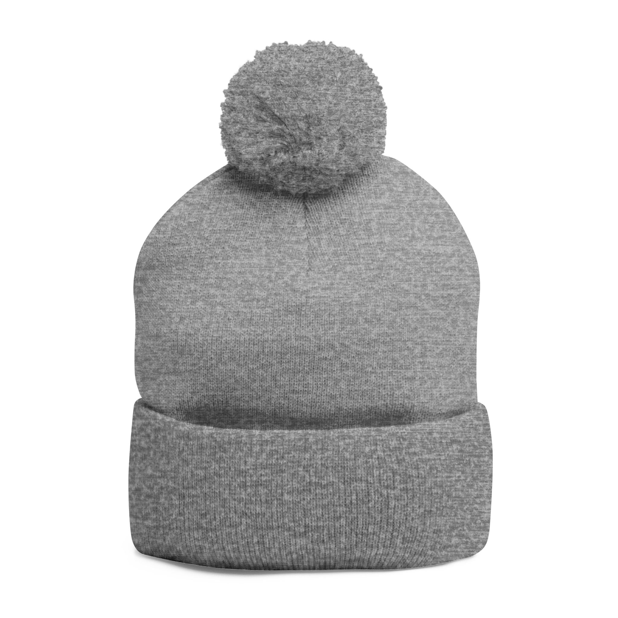 Embroidered Pom-Pom Knit Cap — 'SEALS CHOSEN' Anchor Logo