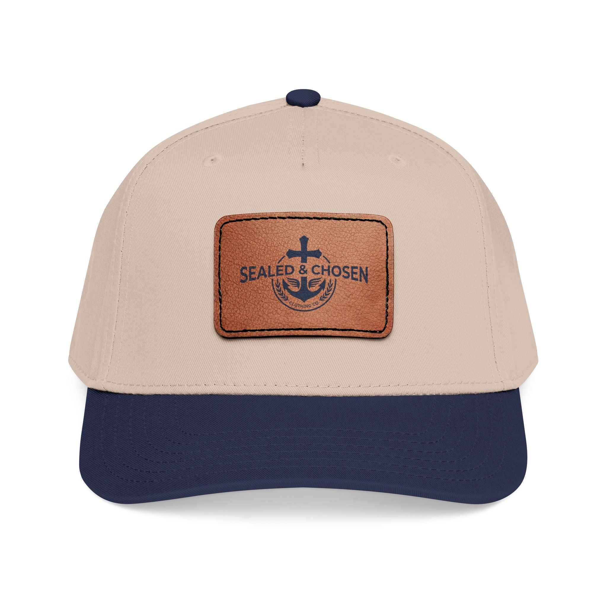 Sealed & Chosen Leather Patch Baseball Cap