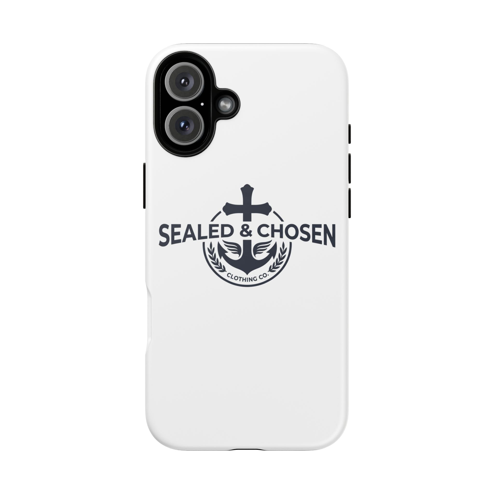 Sealed & Chosen Phone Case — Christian Anchor Cross iPhone Cover