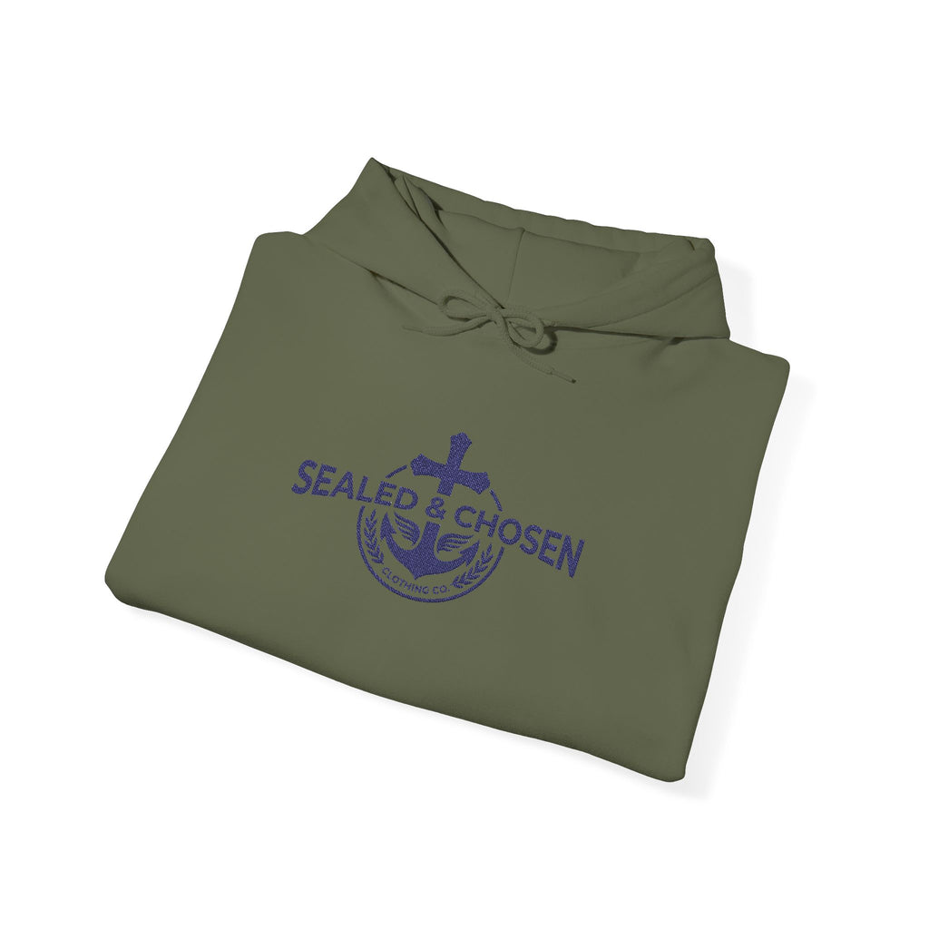 Sea Anchor Hoodie — Sealed & Chosen Faith-Inspired Pullover