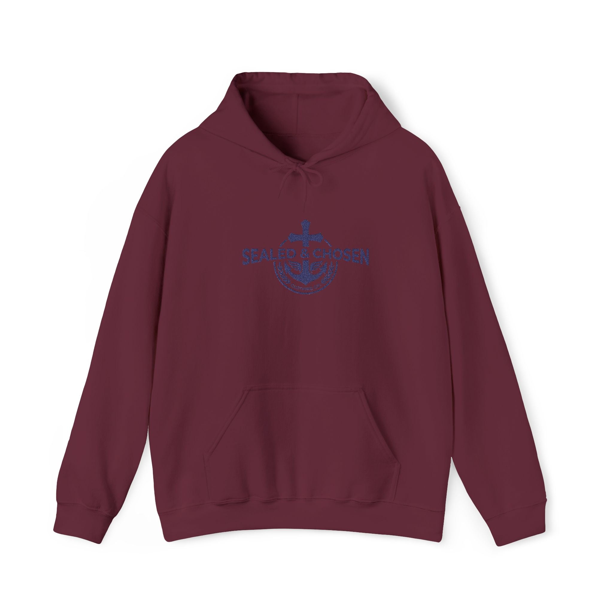 Sea Anchor Hoodie — Sealed & Chosen Faith-Inspired Pullover