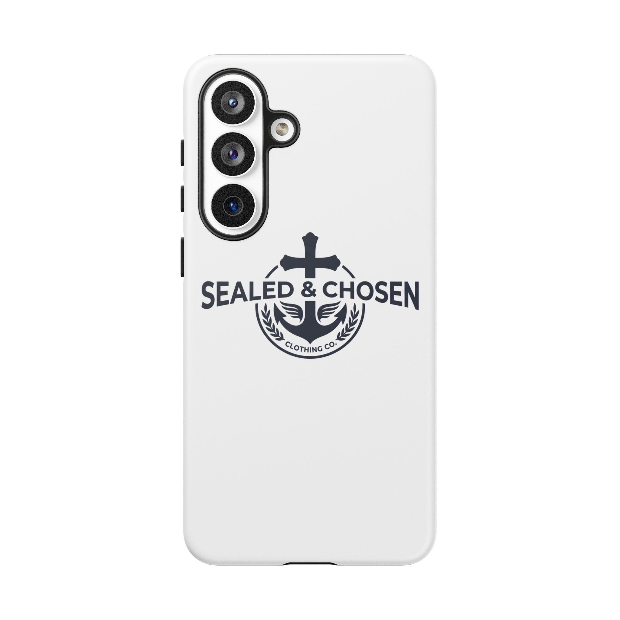 Sealed & Chosen Phone Case — Christian Anchor Cross iPhone Cover