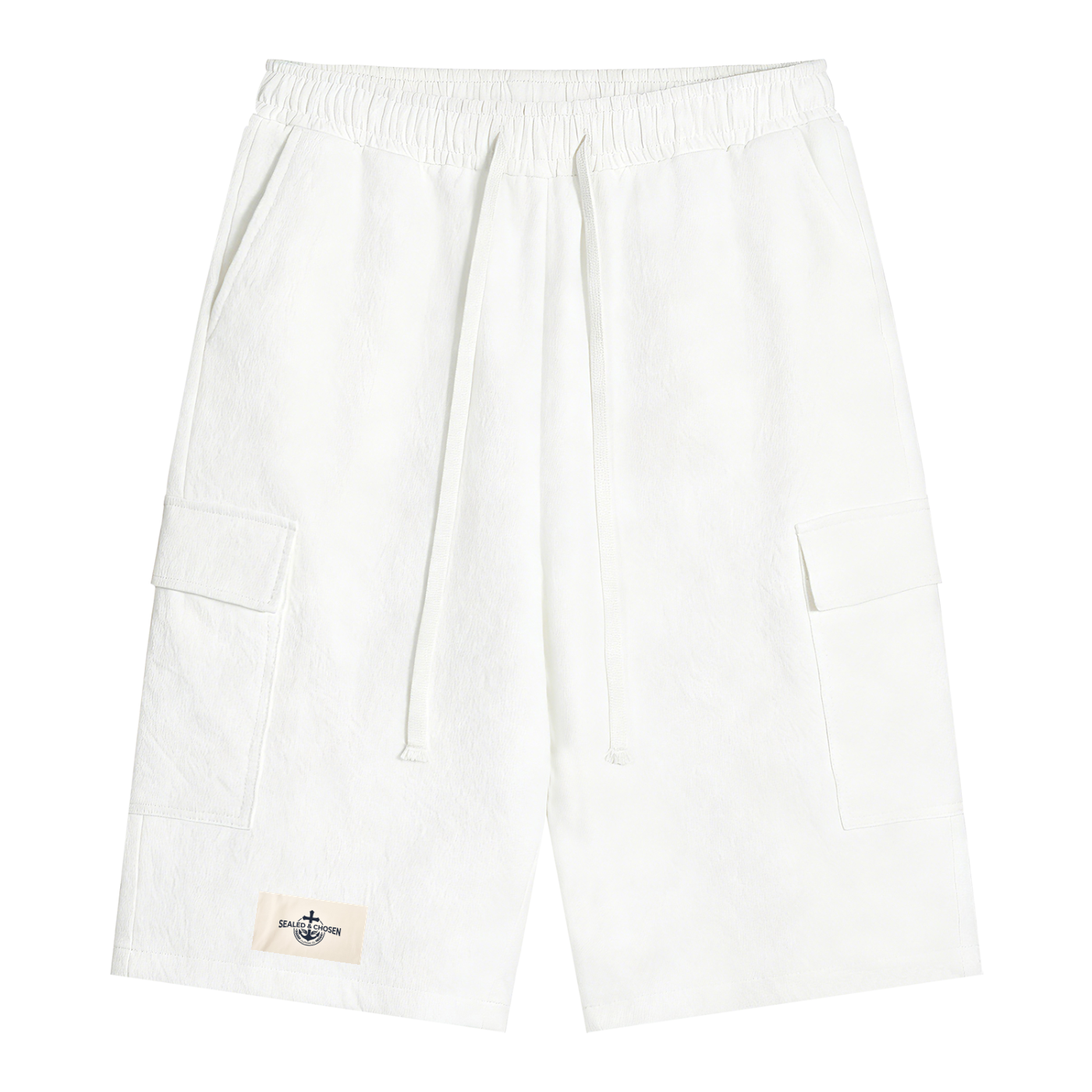 Unisex Drawstring Cargo Shorts