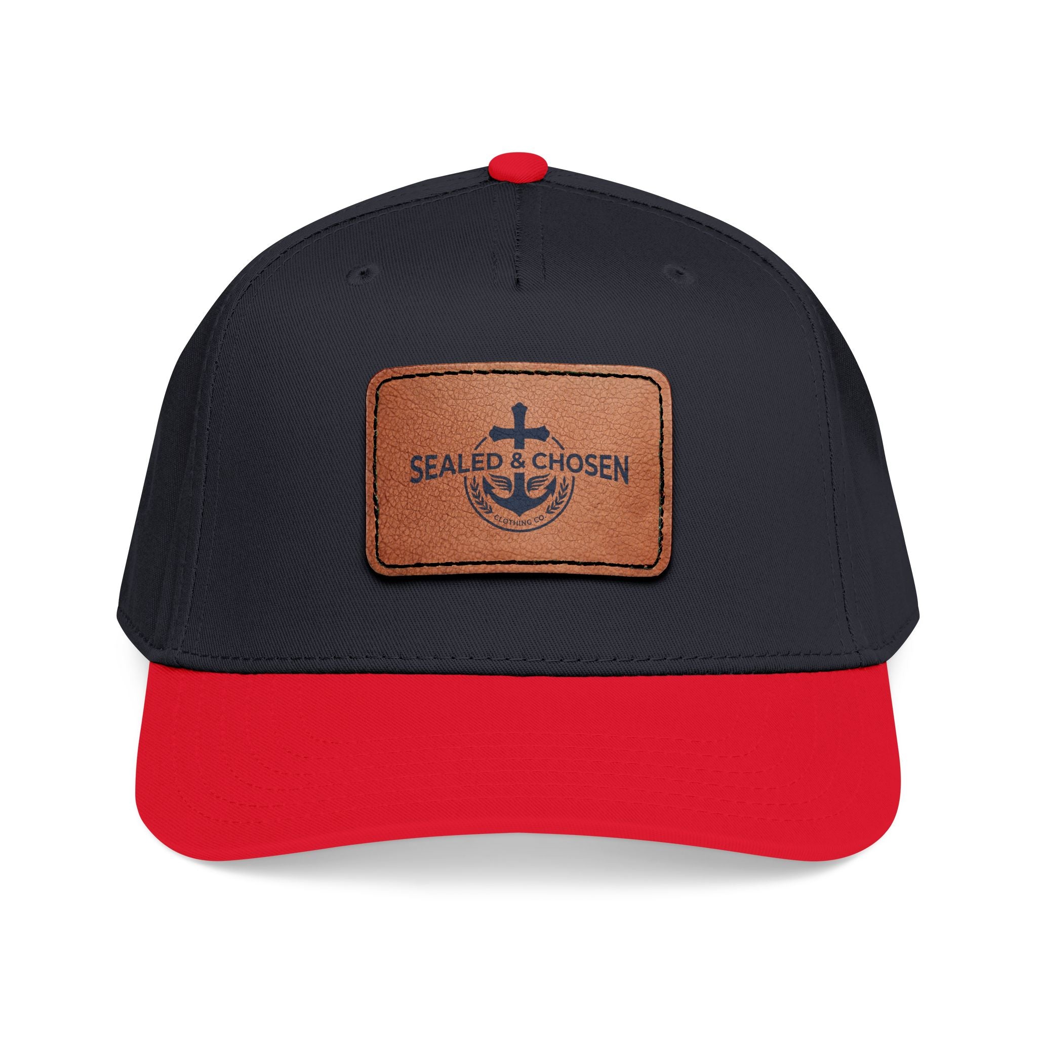 Sealed & Chosen Leather Patch Baseball Cap