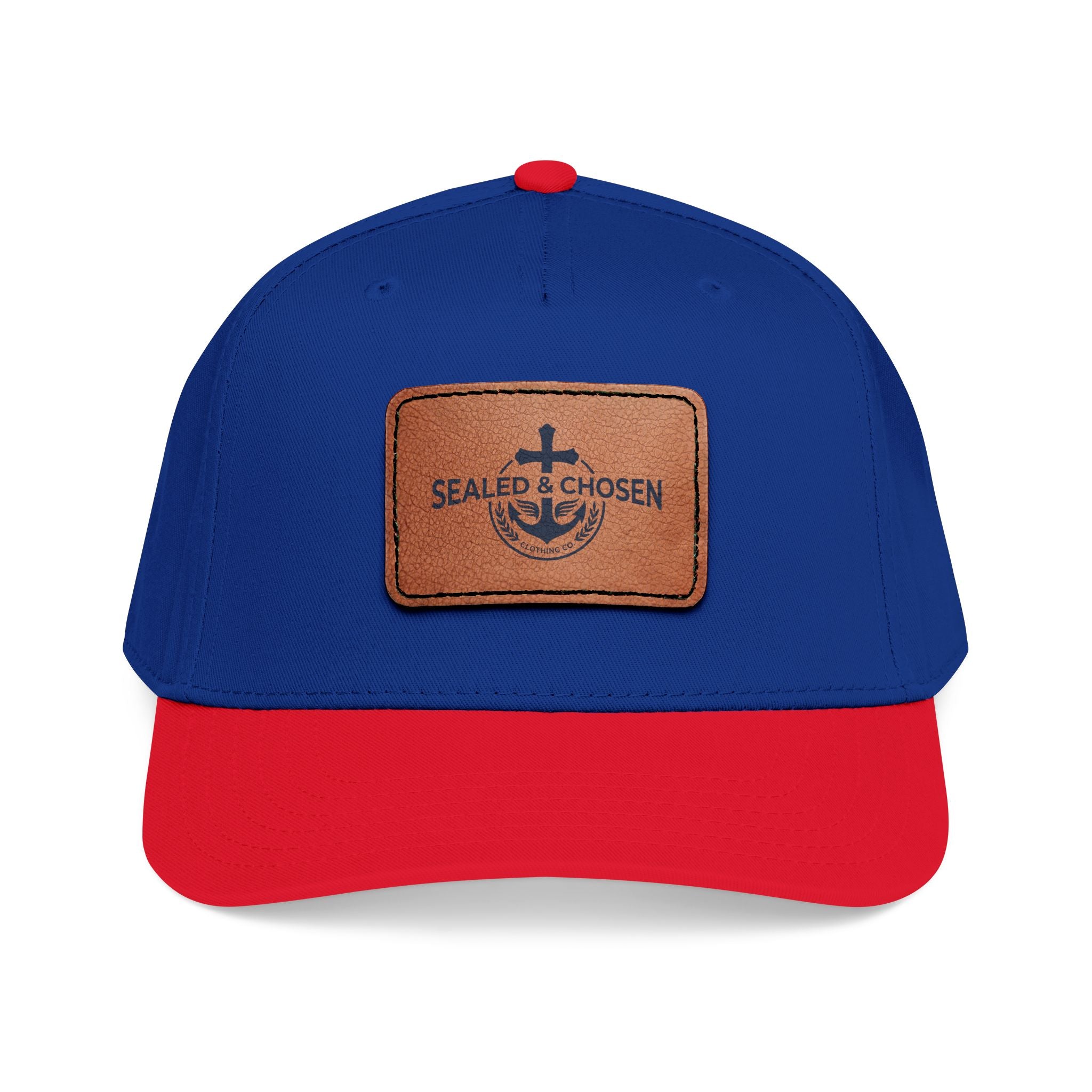 Sealed & Chosen Leather Patch Baseball Cap