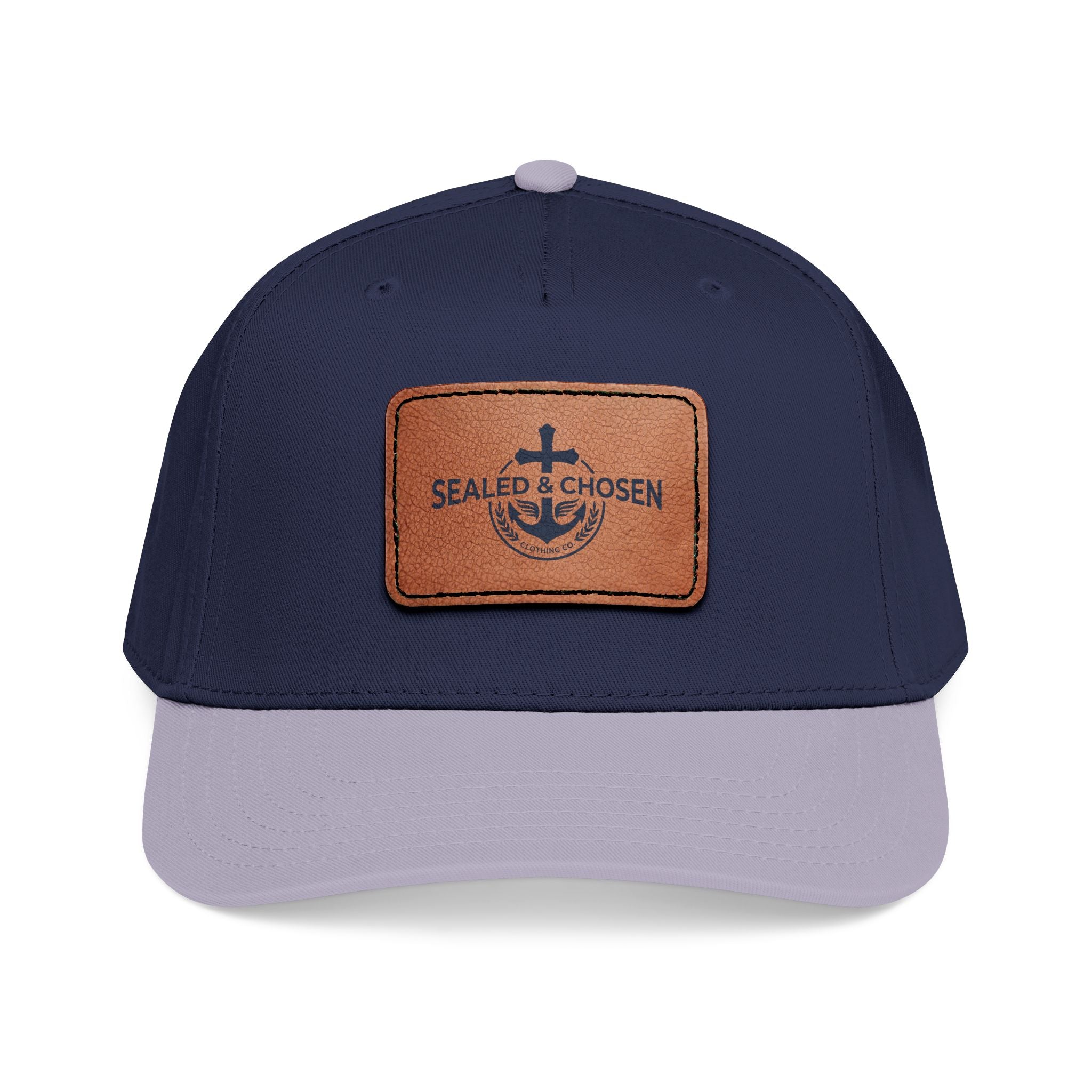 Sealed & Chosen Leather Patch Baseball Cap
