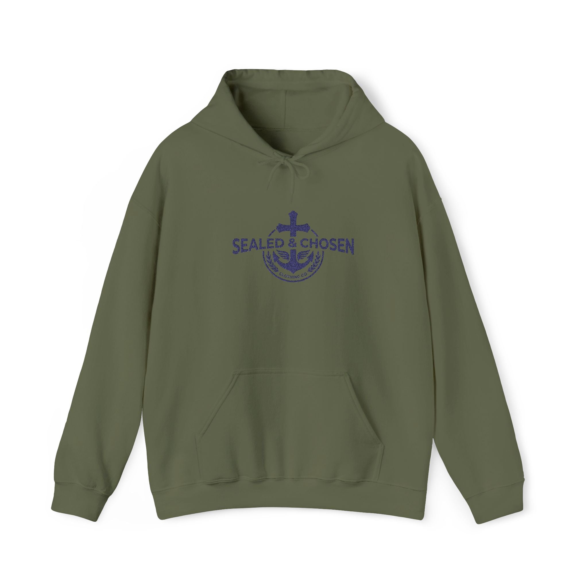 Sea Anchor Hoodie — Sealed & Chosen Faith-Inspired Pullover