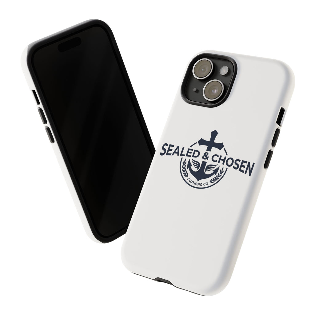Sealed & Chosen Phone Case — Christian Anchor Cross iPhone Cover