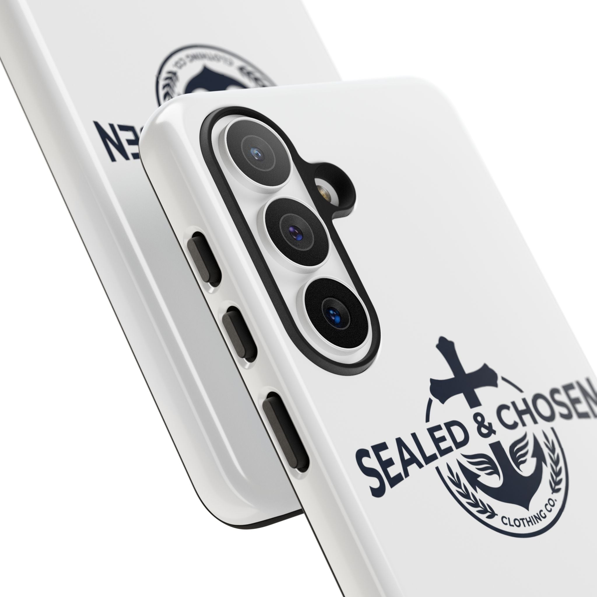 Sealed & Chosen Phone Case — Christian Anchor Cross iPhone Cover